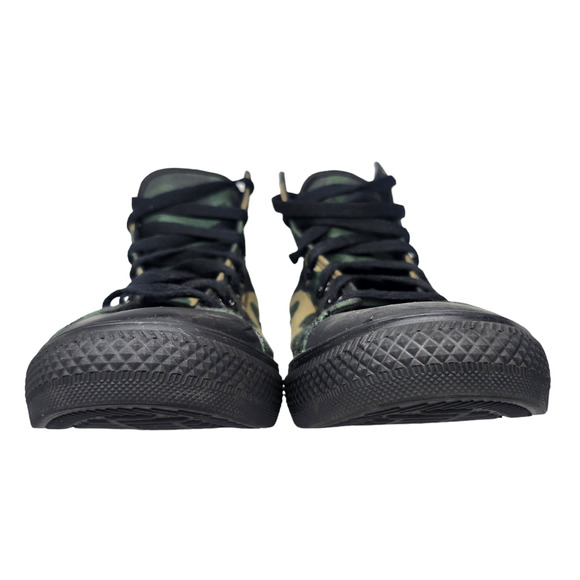 Green Black Camouflage Sneakers Mens 8.5 High Tops Raad No Pain No Gain Workout main image 7